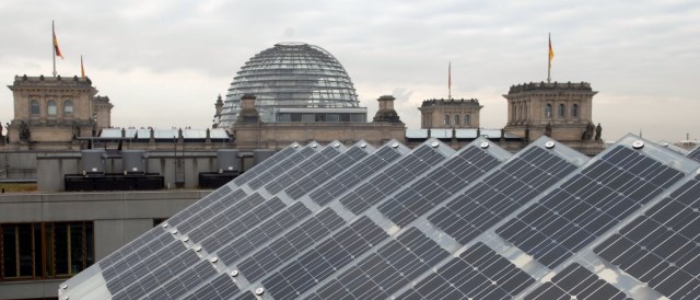 Solar Panels Near Bundestag