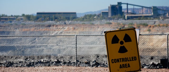 Uranium mine in Australia