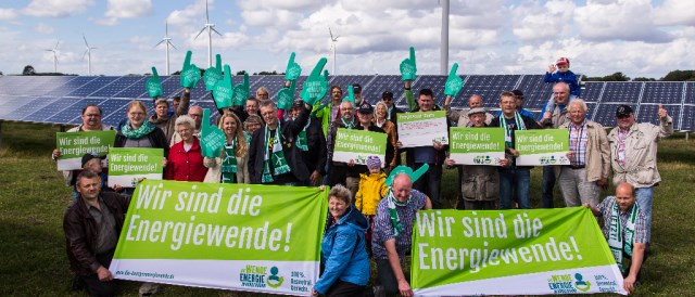 The initiative "Energiewende in Bürgerhand" is one of many civil society actors promoting the idea of energy democracy. (Photo: buergerenergiewende.de)