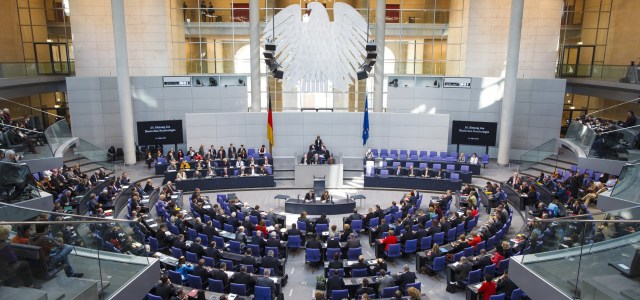 Plenary of the Bundestag