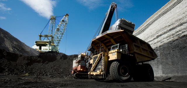 Open-pit coal mine