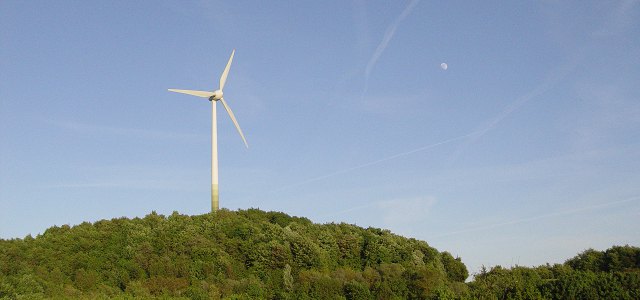 Windturbine in Munich