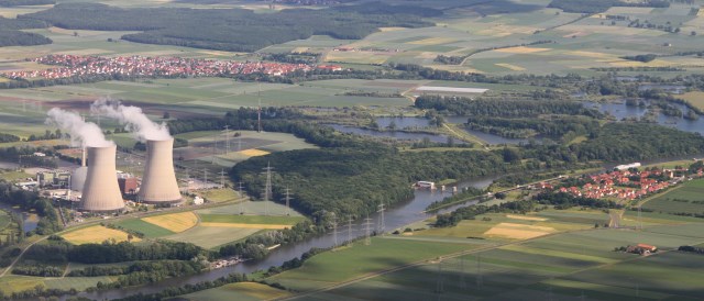 Grafenrheinfeld from above