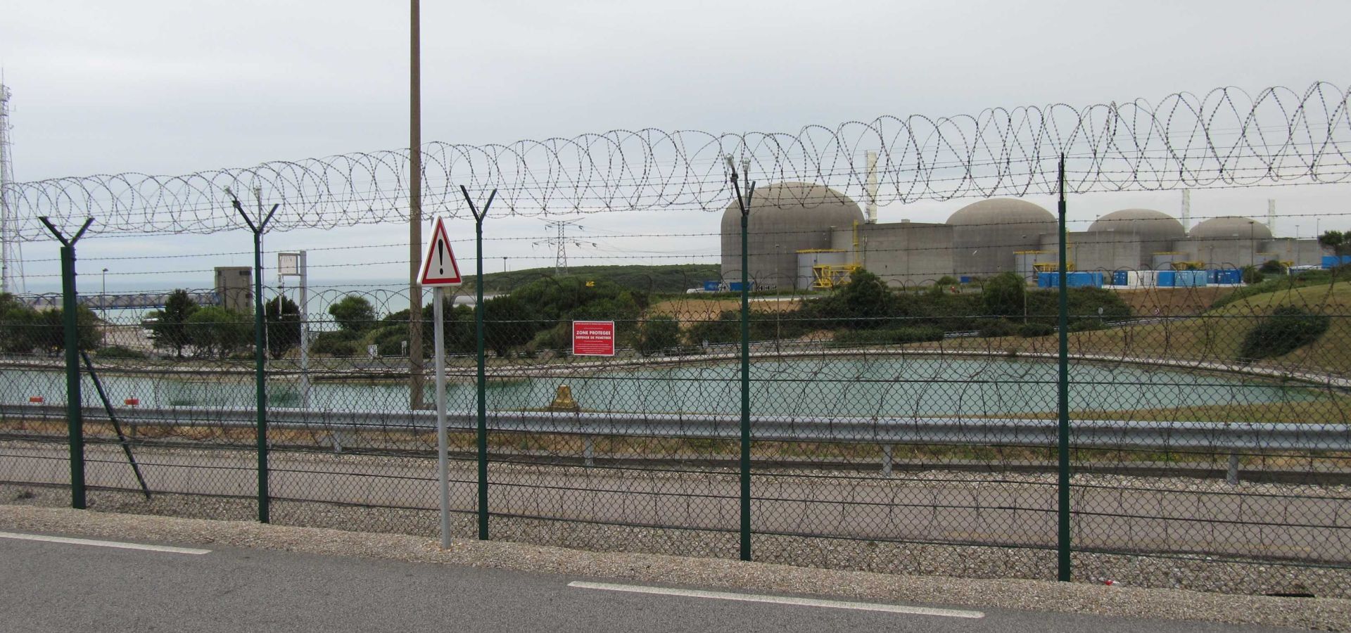 The nuclear power plant in Paluel, France. 