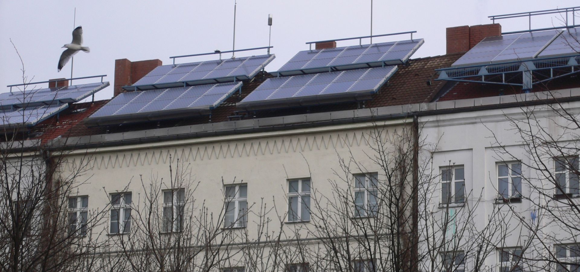 PV rooftop panels in Berlin