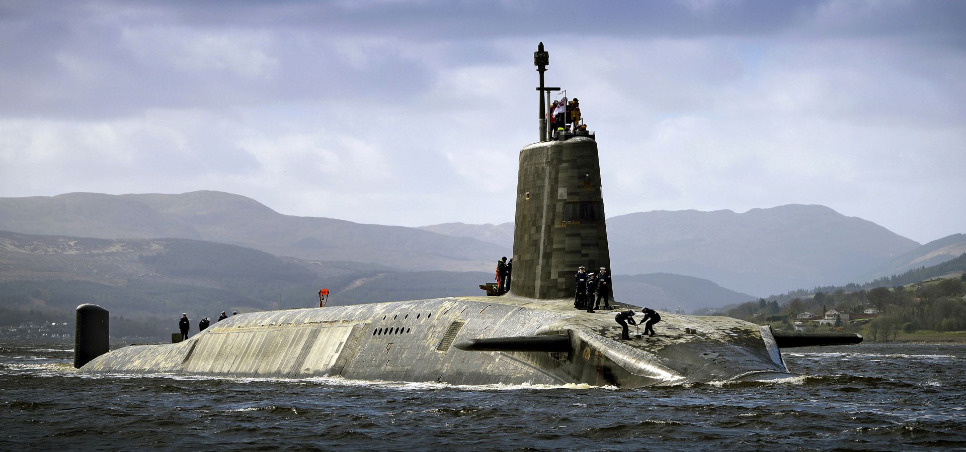 HMS Vigilant is the third Vanguard-class submarine of the Royal Navy. Vigilant carries the Trident ballistic missile, the United Kingdom's nuclear deterrent.