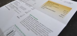 American residential power bill