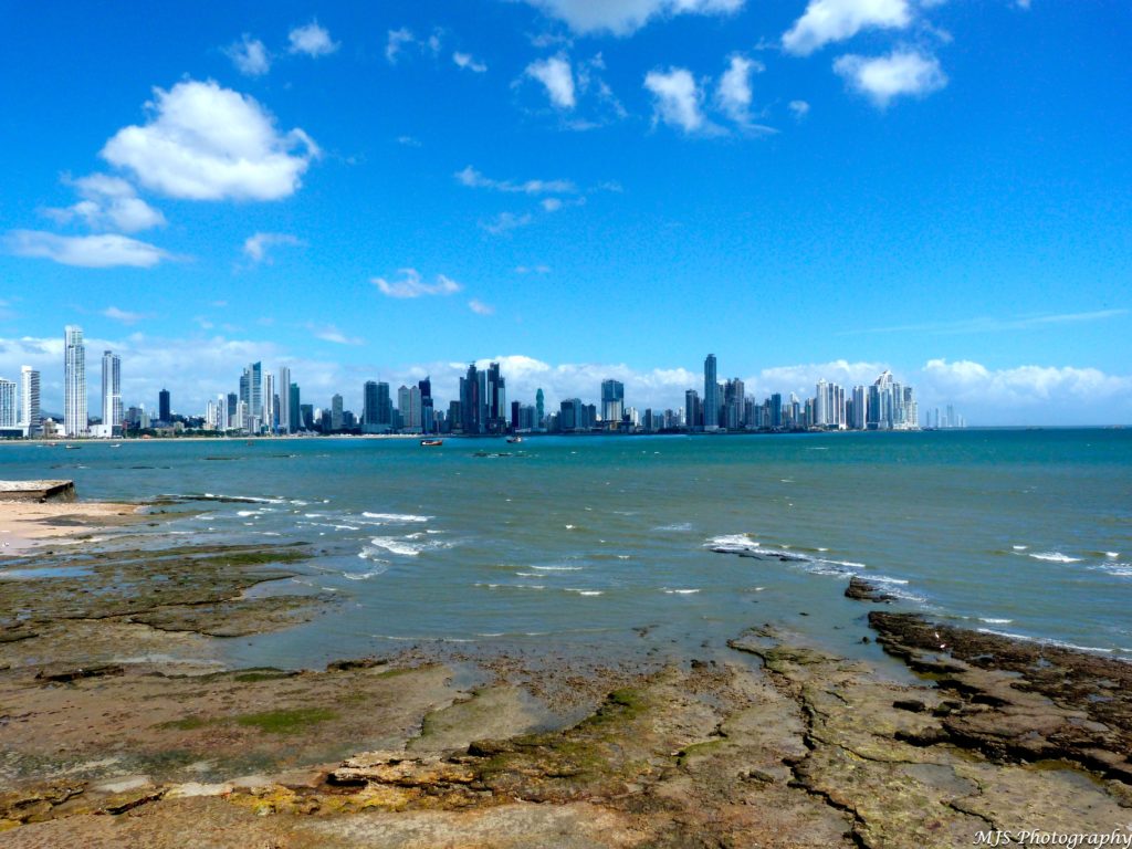 Panama City skyline.